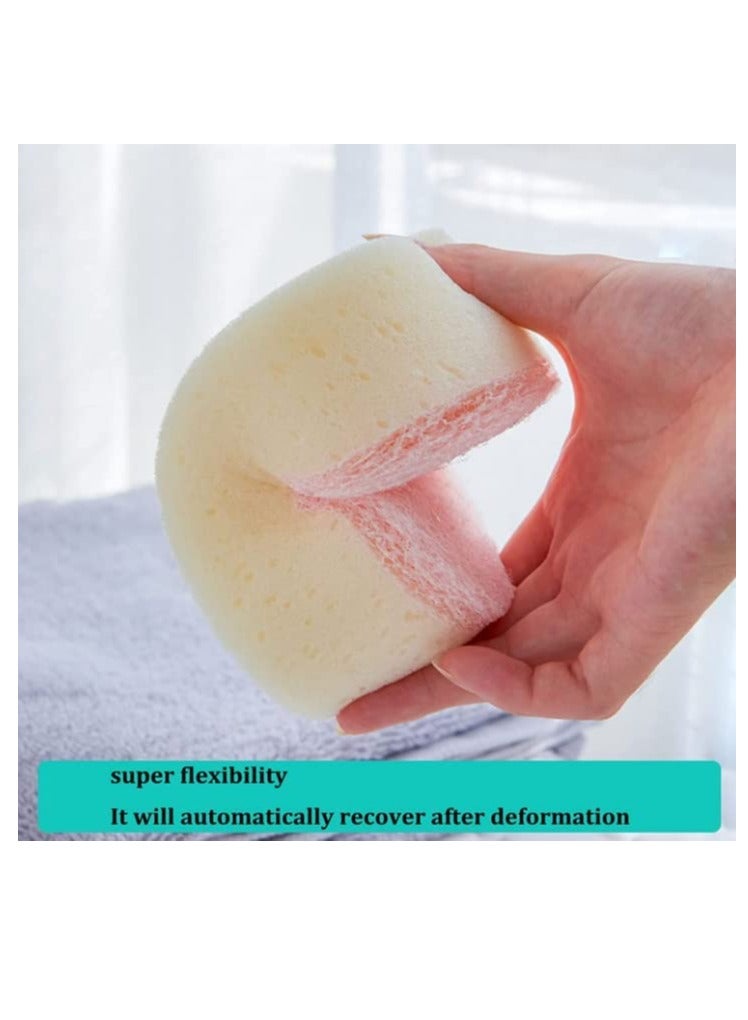 Y&D Loofah Aromatherapy Body Sponge Puff Super Peeler Soft Exfoliating Scrub Dead Skin Remover for Adult Baby 2pcs  - Image 3