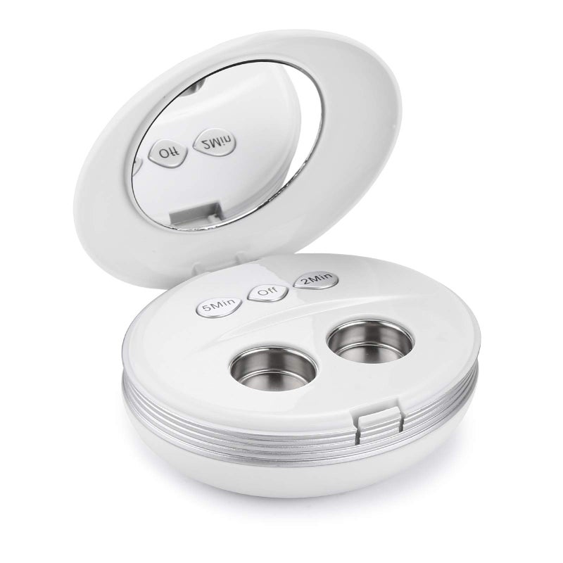 BlumWay Contact Lens Cleaner Machine, Blumway Ultrasonic Contact Lens Cleaner with USB Charger, Small & Portable, Fit Disposal Soft Lens, Hard Lens, Contact Lens, Colored Lens, RGP Lens & OK Lens  - Image 1