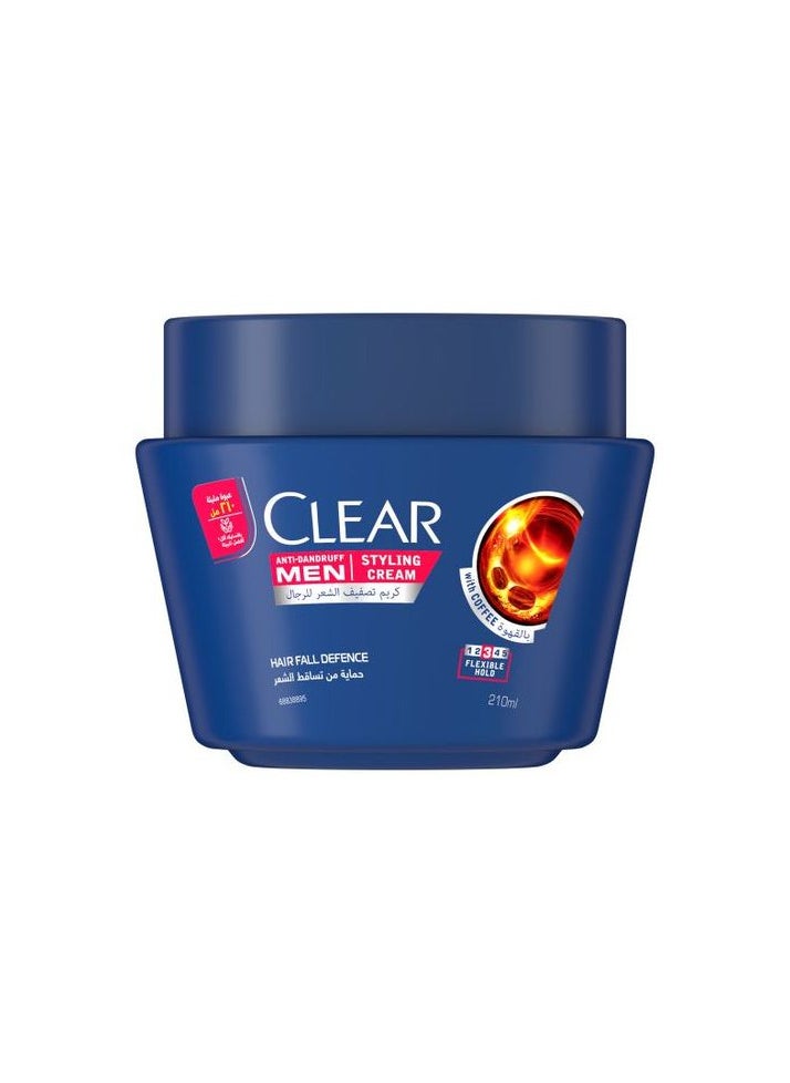 CLEAR - Clear Styling Cream Hair Fall Defense 210 ML - Image 1