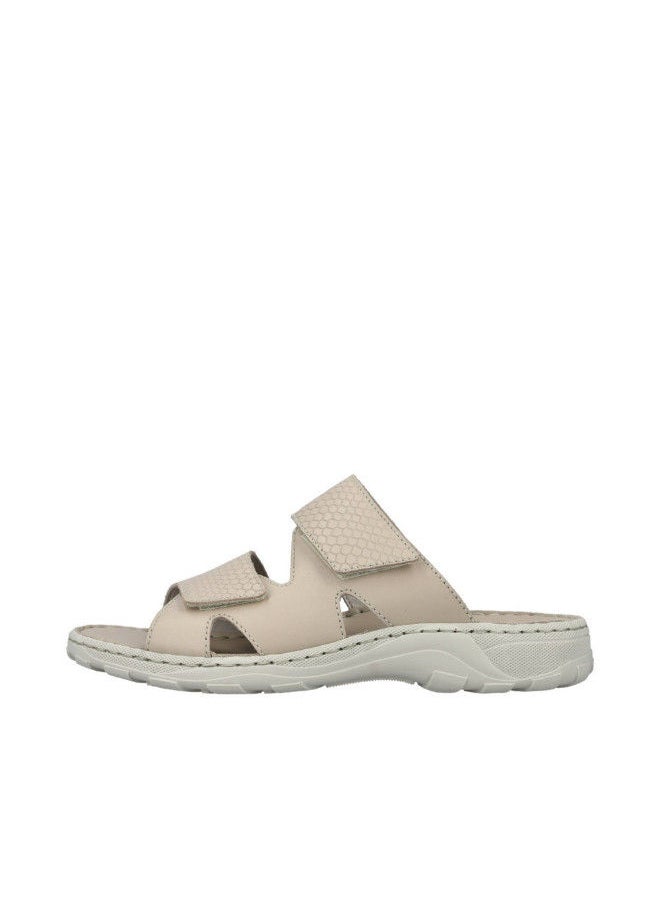 rieker - Rieker Mens Arabic Sandals 26083-60 Newark Cream 116-1059 - Image 1
