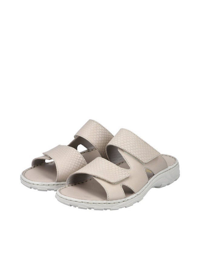 rieker - Rieker Mens Arabic Sandals 26083-60 Newark Cream 116-1059 - Image 1