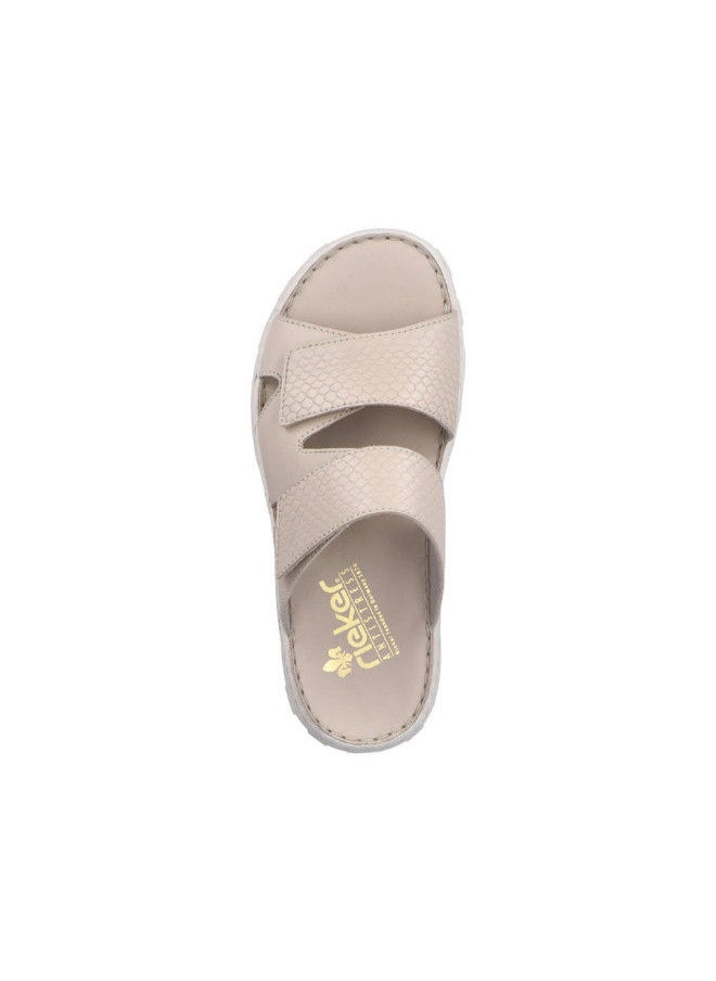 rieker - Rieker Mens Arabic Sandals 26083-60 Newark Cream 116-1059 - Image 1
