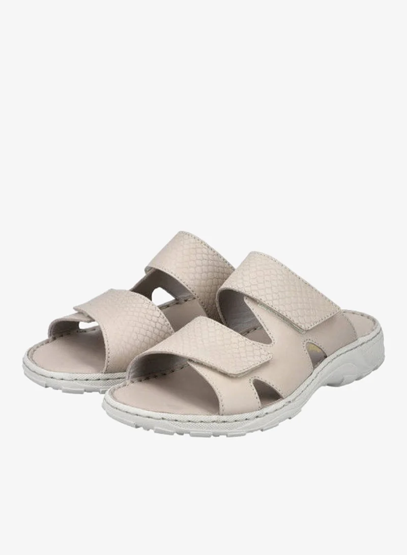 rieker Rieker Mens Arabic Sandals 26083-60 Newark Cream 116-1059