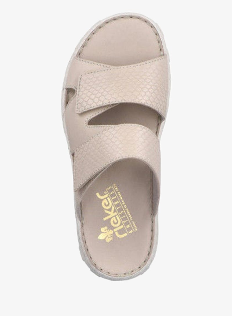 ريكر صنادل رجالي رايكر 26083-60 نيوارك كريم - Image 2