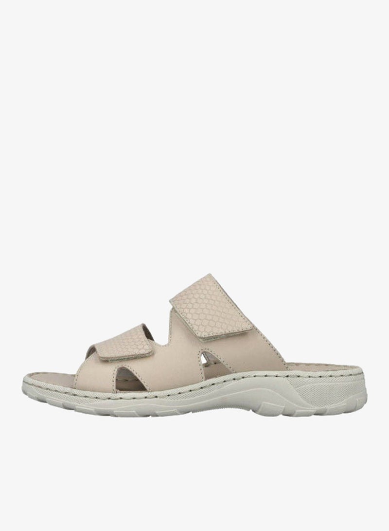 ريكر صنادل رجالي رايكر 26083-60 نيوارك كريم - Image 4