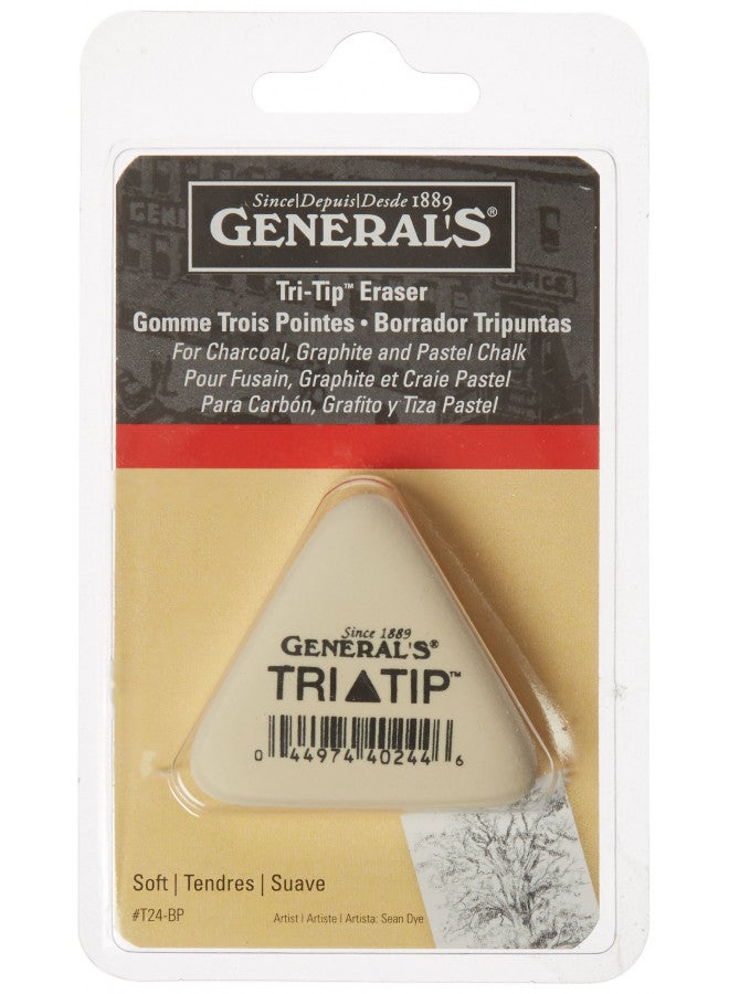 General Pencil GPT24BP Tri-Tip Eraser-