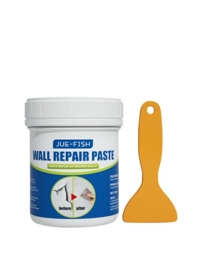 Joyelink Wall repair paste, drywall repair kit, wall patcher with scraper, wall hole filling wall repair subsidy kit, quick and easy wall hole filling solution - Image 1