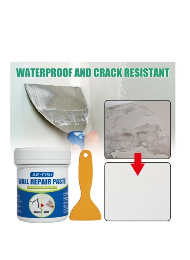 Joyelink Wall repair paste, drywall repair kit, wall patcher with scraper, wall hole filling wall repair subsidy kit, quick and easy wall hole filling solution - Image 2