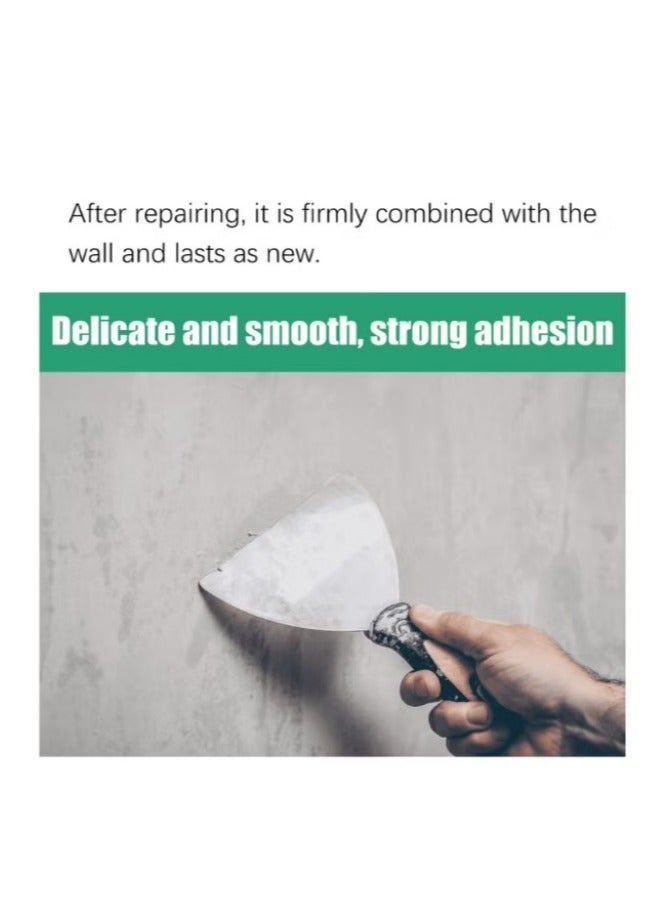 Joyelink Wall repair paste, drywall repair kit, wall patcher with scraper, wall hole filling wall repair subsidy kit, quick and easy wall hole filling solution - Image 5