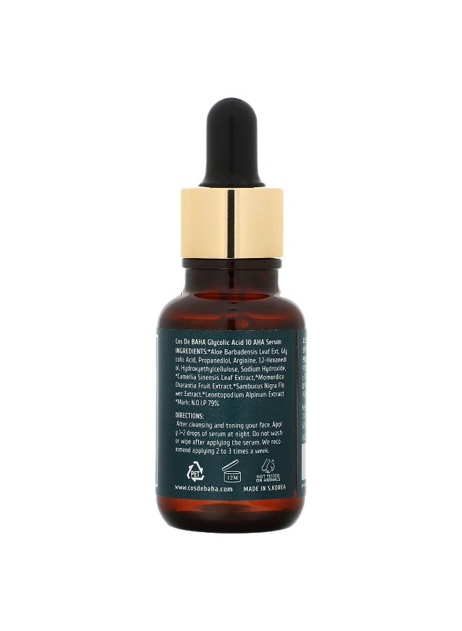 Cos De BAHA Cos De BAHA, G, Glycolic Acid 10 AHA Serum, 1 fl oz (30 ml)  - Image 2