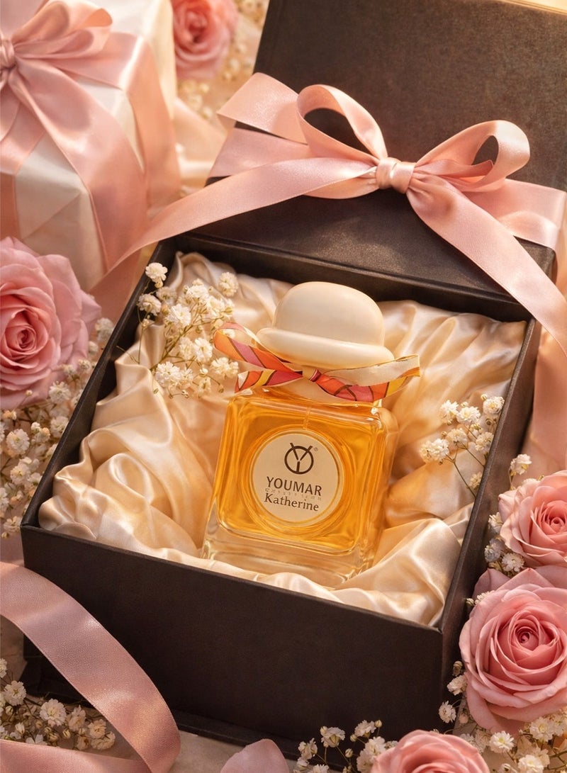 Youmar Collection Katherine No. 0110 Luxury Long-Lasting Perfume for Women 100ML – Fresh, Warm Spicy & Sweet Floral Fragrance | Elegant Everyday Ladies Eau de Cologne | Perfect Gift for Her - Image 5