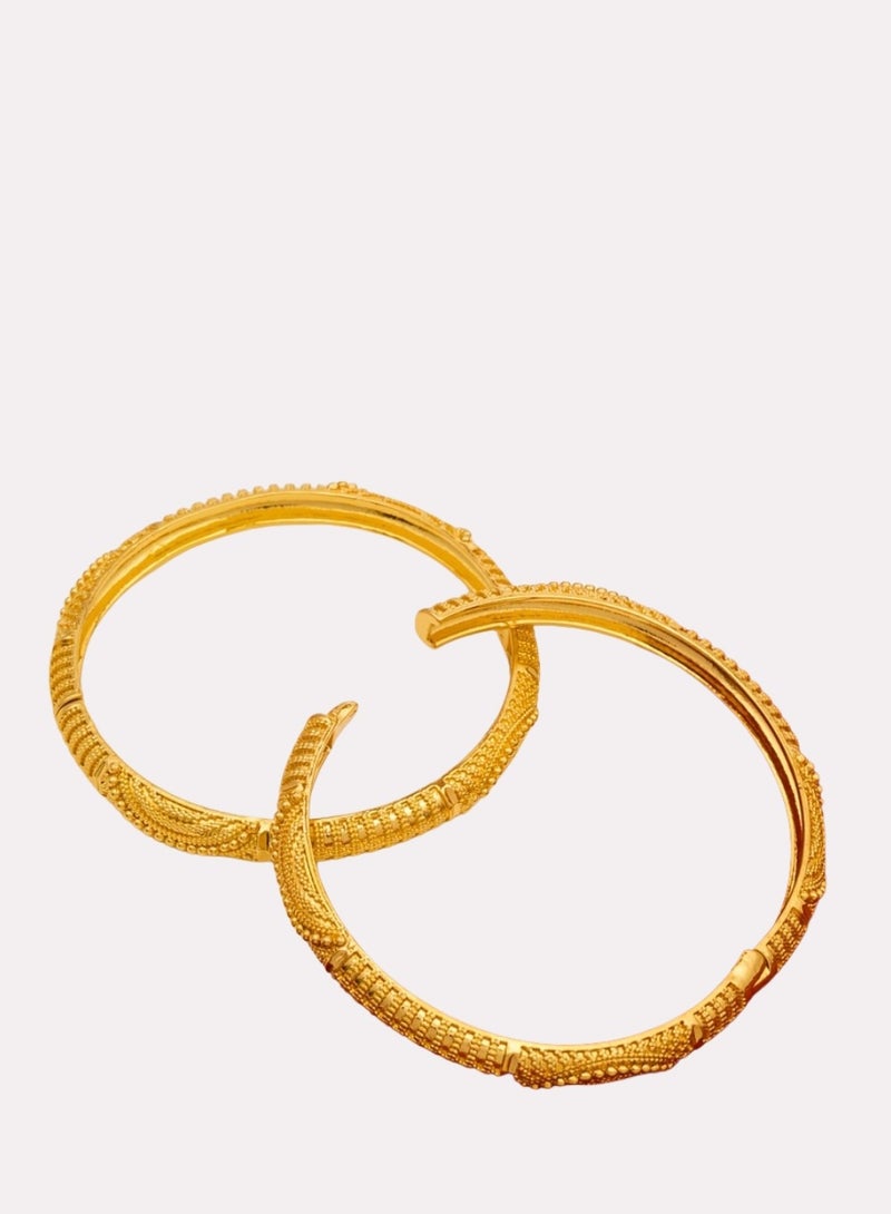 فاشون سوار منقوش على شكل قطعة من الكرز، سوار أنيقة نحاسية متطورة - Image 3