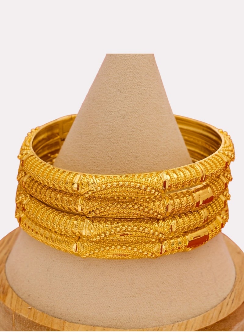 فاشون سوار منقوش على شكل قطعة من الكرز، سوار أنيقة نحاسية متطورة - Image 5