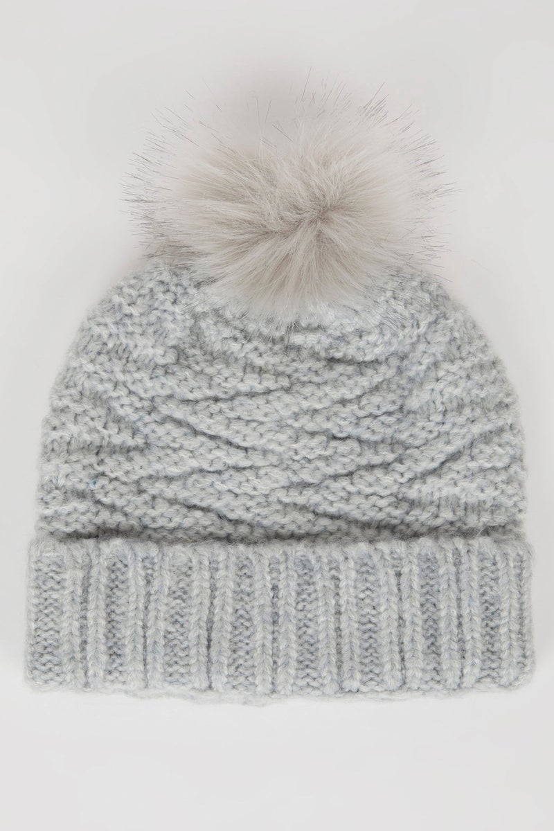 DeFacto Woman Pompom Beanie  - Image 1