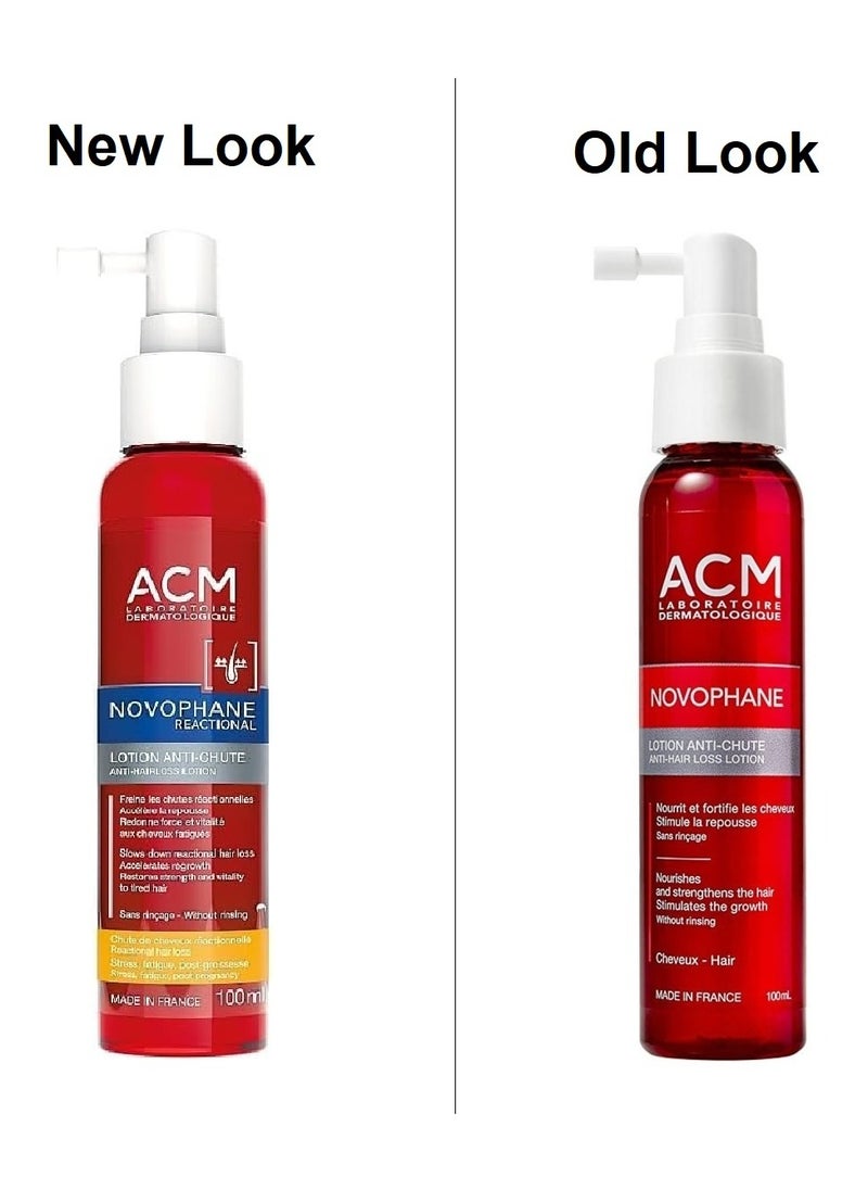 ACM Laboratoire dermatologique Novophane Reactional Anti-Hair Loss Lotion - 100ml  - Image 2