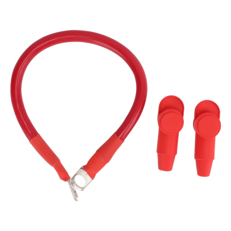 4AWG Ground Wire Tinned Copper Battery Cable - Soft Silicone Rubber Cord Wire for Car RV Boat Motorcycle - Image 1