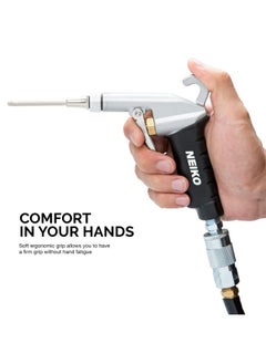 Neiko NEIKO 31121A High Flow Air Blow Gun 3 Pc Pneumatic Air Nozzle Dust Gun Air Gun Compressor Accessories  - Image 3