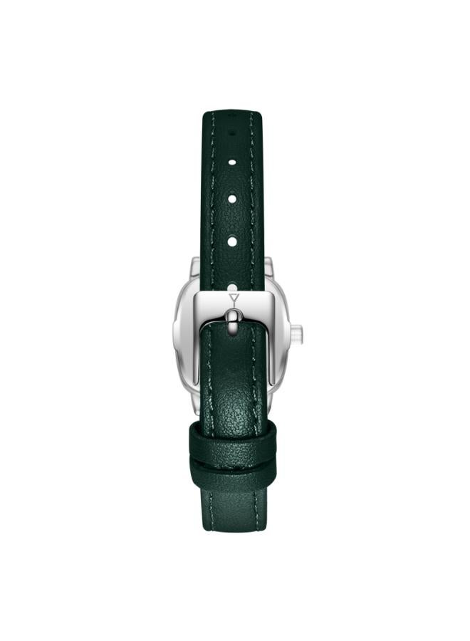 ECSTACY Women's Leather Analog Watch E25502-SLGG - 21mm mm - Image 3