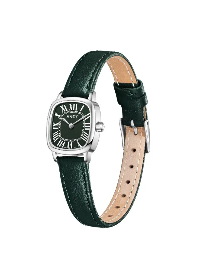 إكستاسي Women's Leather Analog Watch E25502-SLGG - 21mm mm
