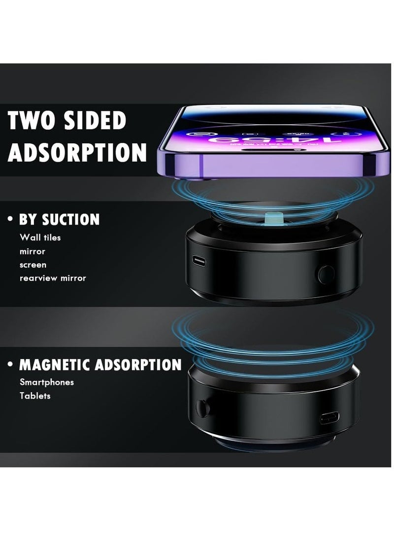 JAJEEK Magnetic Suction Cup Phone Holder for Car | Universal Car Phone Mount for Dashboard & Windshield | Compatible with iPhone 15/14/13 Pro Max & All Phones with MagSafe Case (Grey) - Image 5