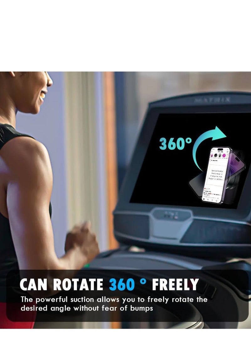 JAJEEK Magnetic Suction Cup Phone Holder for Car | Universal Car Phone Mount for Dashboard & Windshield | Compatible with iPhone 15/14/13 Pro Max & All Phones with MagSafe Case (Grey) - Image 3