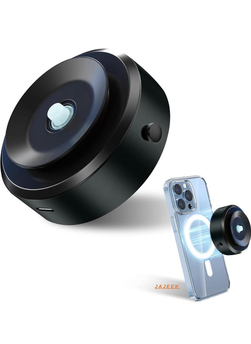 JAJEEK Magnetic Suction Cup Phone Holder for Car | Universal Car Phone Mount for Dashboard & Windshield | Compatible with iPhone 15/14/13 Pro Max & All Phones with MagSafe Case (Grey) - Image 1