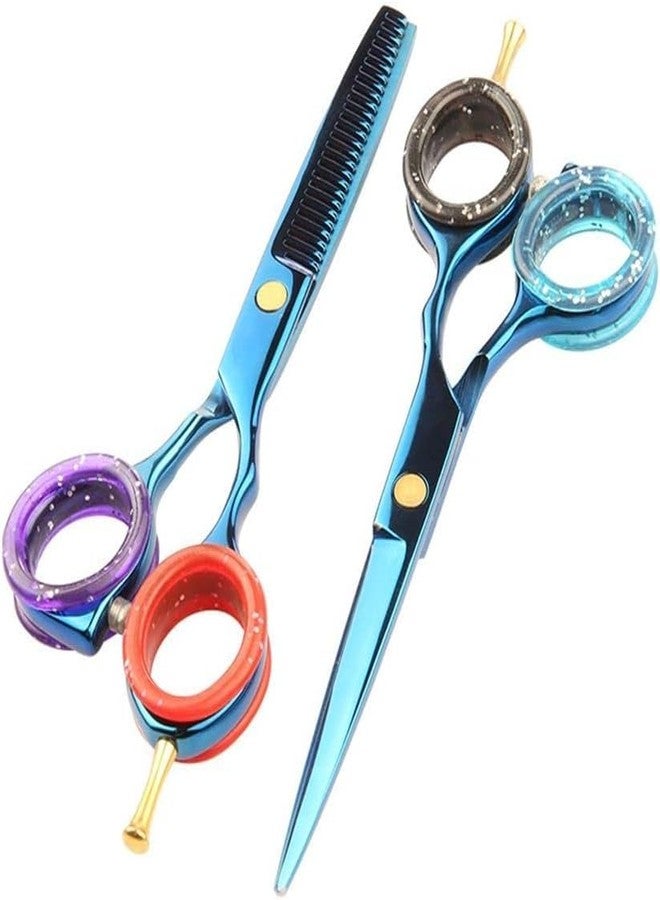 GANPUB 5Pcs Pink Silicone Scissors Finger Rings Grips Grooming Shear Thumb Inserts Finger Protector Ring for Barber Hair Cutting Scissors Pet Shears,Grooming - Image 5