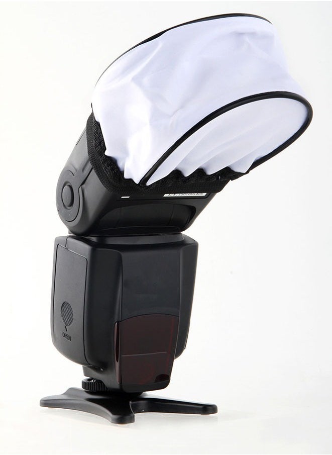 Camera Flash Softbox Soft Cloth Mini Bounce Diffuser Cap For Speedlight For Canon Nikon Sony Godox