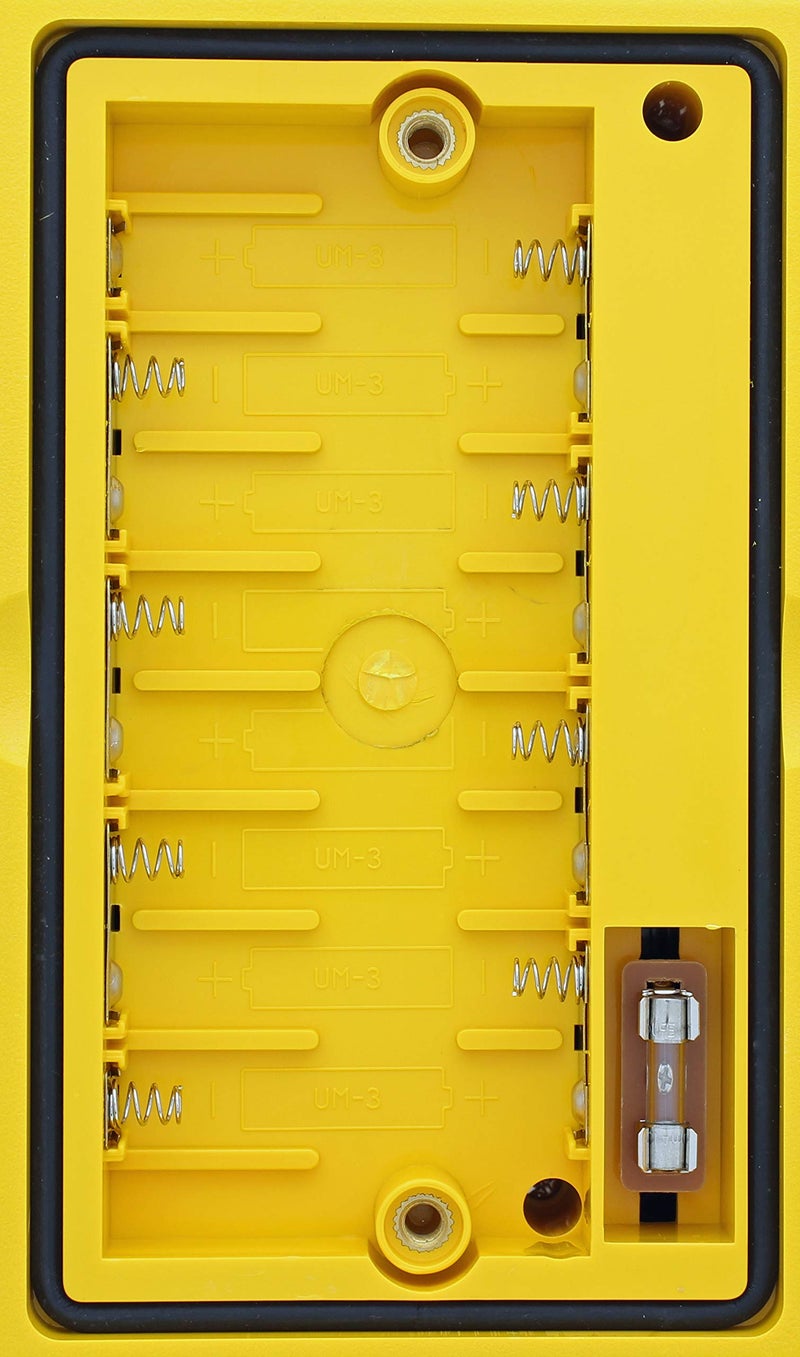 Ideal Industries IDEAL Electrical 61-796 Earth Ground Resistance Tester, 3-Pole, Carrying Case Included,Yellow,Green,Red - Image 5