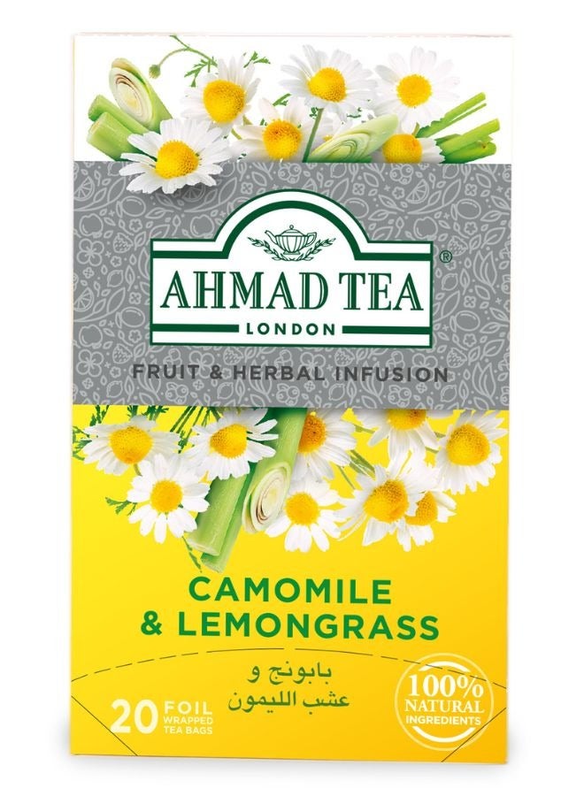 Ahmad Tea Camomile And Lemongrass Tea - Image 1