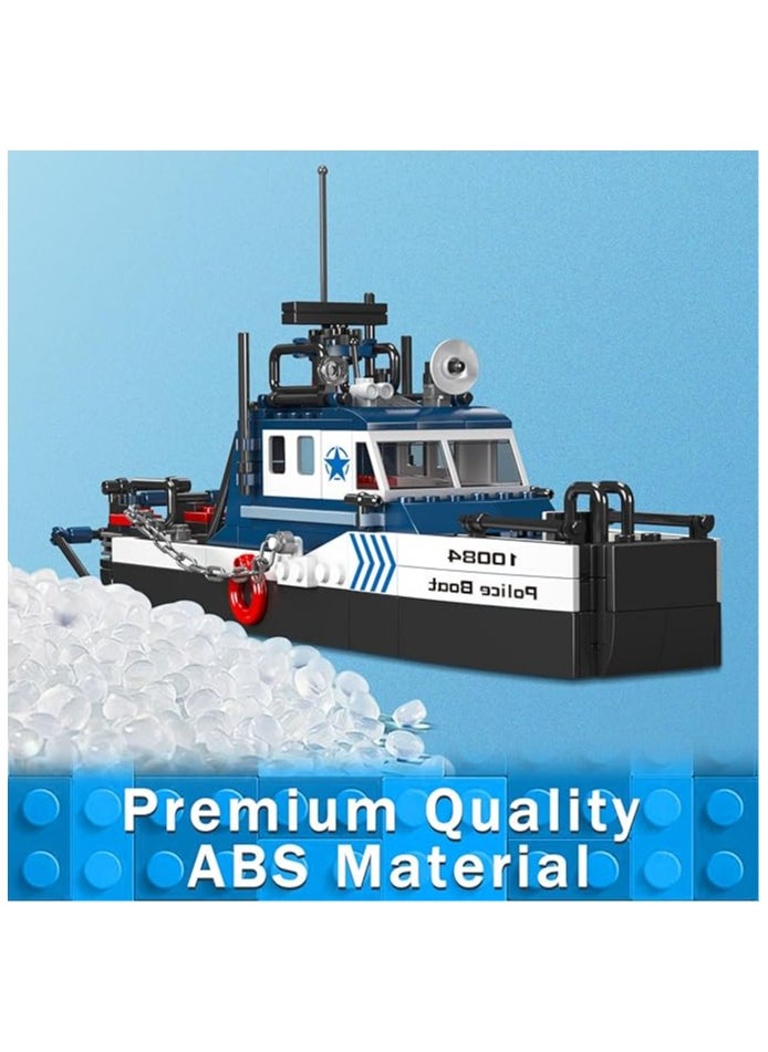 mould king - Maritime rescue ship building set, ocean exploration ship building set, city ship model, fishing boat building set, house decoration for boys and girls to play with, gifts for children over 8 years old and adults 10084 (413 pieces) - Image 1