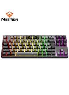 Meetion Meetion TKL Triple-Mode Wireless RGB Mechanical Keyboard MK14 TKL 87 Keys Layout Full Key Hot-Swap Tri-Mode Connection  - Image 1
