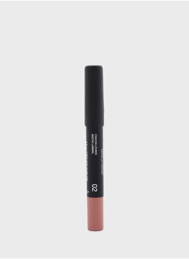 KIKO MILANO SMART FUSION MATTE LIP CRAYON 02