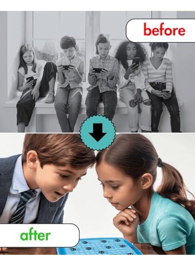 Universal Magnetic Chess Game, 40 Magnets, Children Toys, Family Interactive Toys - Image 4