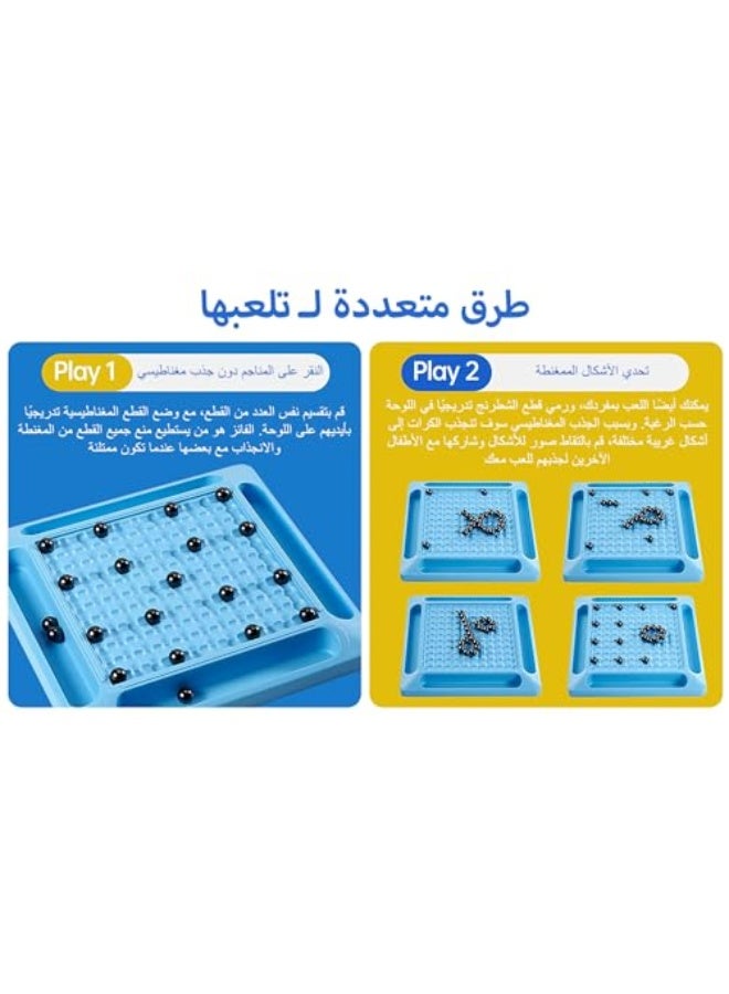 Universal Magnetic Chess Game, 40 Magnets, Children Toys, Family Interactive Toys - Image 3