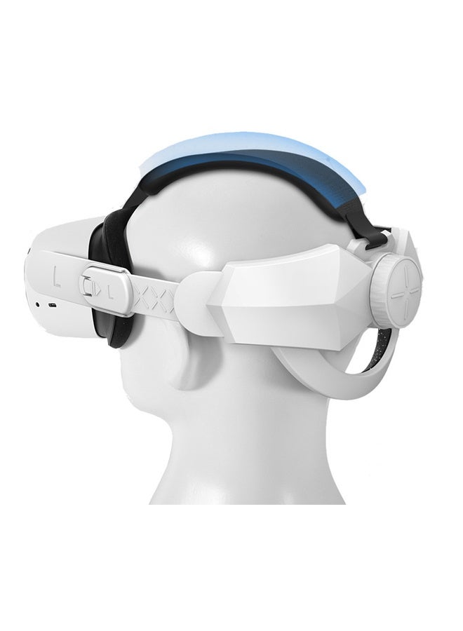 Elite Strap For Oculus Meta Quest 2 Oculus Quest 2, Adjustable Head Pad Head Extend Strap Replacement Provides Longer Enhanced Grip Comfortable Fit Balance   Support Better Comfort VR Accessory V2 - Image 1