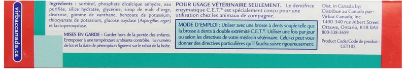 Virbac C.E.T. Enzymatic Toothpaste, Malt Flavor, 2.5 oz - Image 2