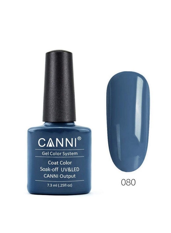 Canni طلاء أظافر جل CANNI LED UV 7.3 مل طلاء قابل للإزالة UV LED (CANNI-080) - Image 2