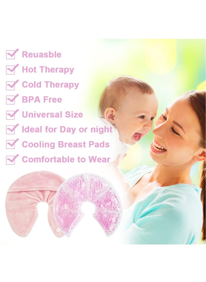 2 Packs Breast Therapy Pads, Breast Ice Pack Gel Ice Pack, Reusable Nursing Ice Pack Hot or Cold Therapy Breast Pad, Engorgement Relief, Use with Any Breastpump - pzsku/ZD694081219137B871481Z/45/_/1701918812/97356a3a-e6c0-4009-a0ab-561ddd4ccf72