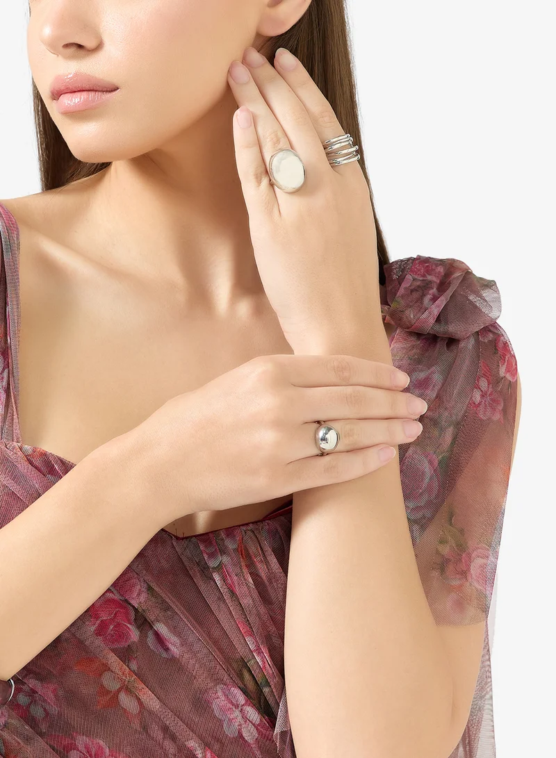 ايلا خواتم عريضة مميزة