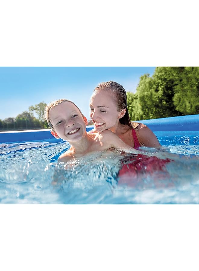 INTEX Easy Set Round Inflatable Swimming Pool 305 X 76 Cm Blue - Image 4