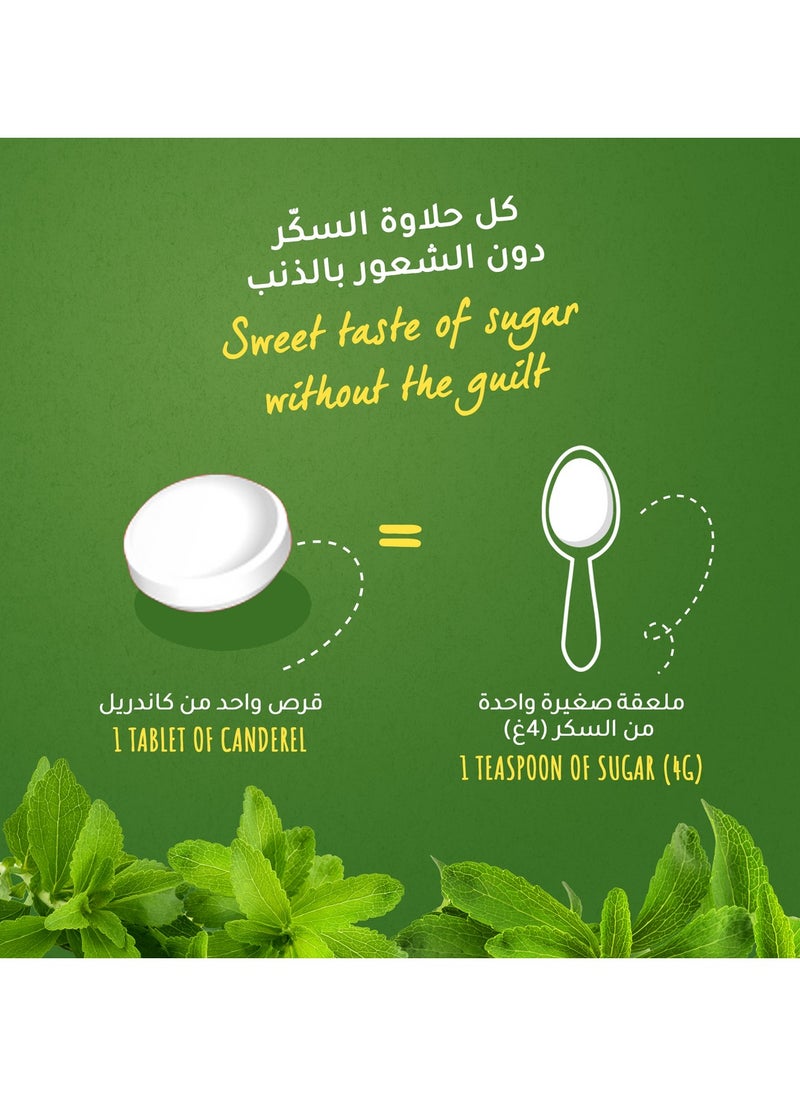 Canderel Stevia 300+60 Tabs Low Calorie Sweetener  - Image 4