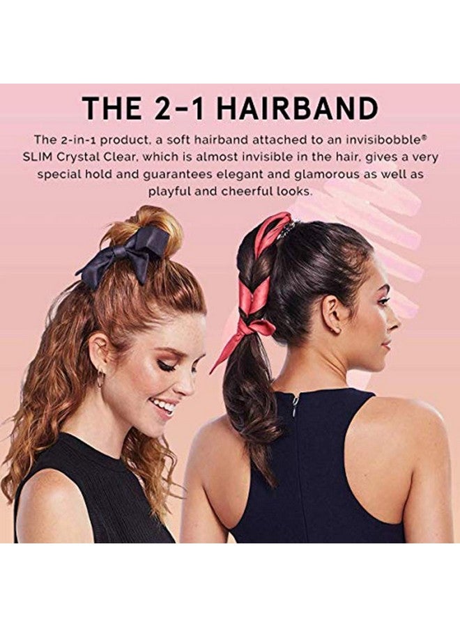 invisibobble Multiband Hair Band And Hair Tie Elastic Wrapstar Machu Peachu 2In1 Band Hair Accessories For Women No Kink Non Soaking Strong Elastic Grip Coil Gentle For Thick Hair - Image 4