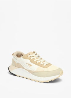 Dash Men's Colourblock Sports Shoes with Lace-Up Closure  - Image 1