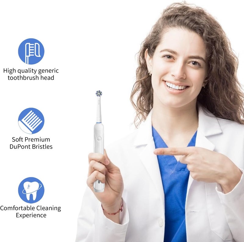 TINGOX 8 Pack Replacement Toothbrush Heads for Oral-B - Image 2