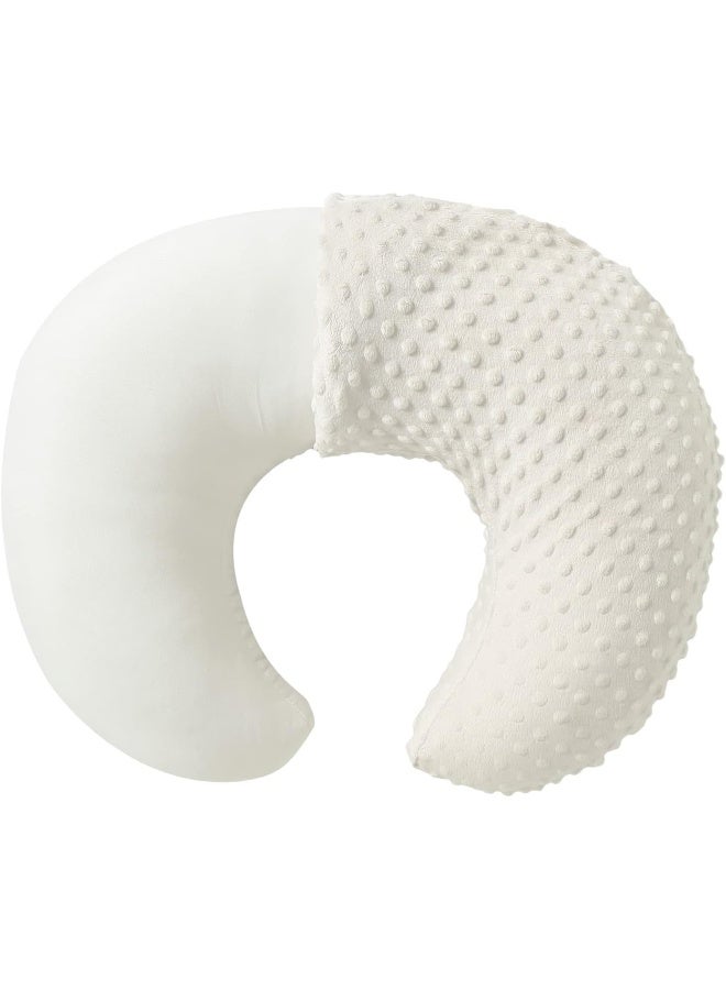 Aullar Nursing Pillow and Positioner with Cover for Breastfeeding and Bottle Feeding, Propping Baby, Tummy Time, Baby Sitting Support, Awake-Time Support - Image 1