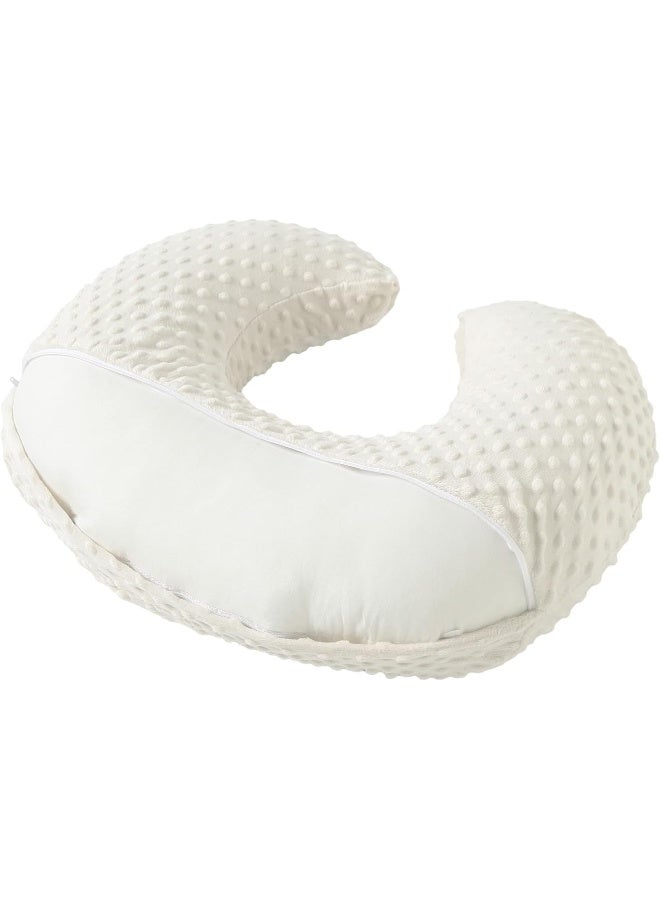 Aullar Nursing Pillow and Positioner with Cover for Breastfeeding and Bottle Feeding, Propping Baby, Tummy Time, Baby Sitting Support, Awake-Time Support - Image 4