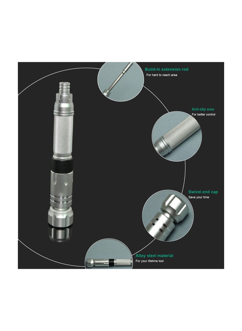 KASTWAVE Magnetic Precision Screwdriver Set, 22 in 1 Small Screwdriver Set, Premium Professional Mini Screwdriver Set for Repairing Eyeglasses Watches Electronics Computer - Image 2