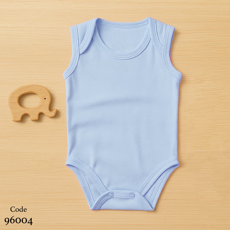 Kidzvilla Baby Cotton Bodysuit – Snap Buttons 96004 - Image 1
