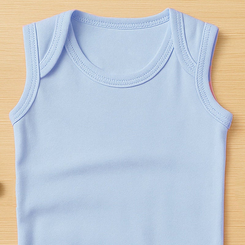 Kidzvilla Baby Cotton Bodysuit – Snap Buttons 96004 - Image 2